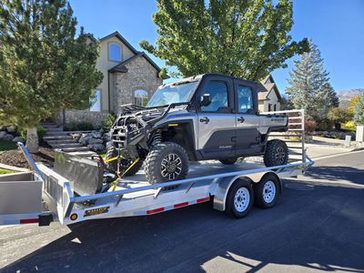 2024 Polaris Ranger XD 1500 NorthStar + 18' Trailer + 7' Plow