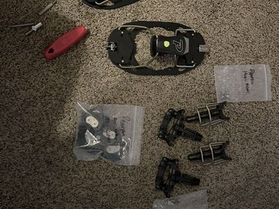 Phantom Snow Industries M6 Binding Full Kit split board hard boot L/XL