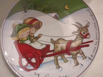 Vintage plate