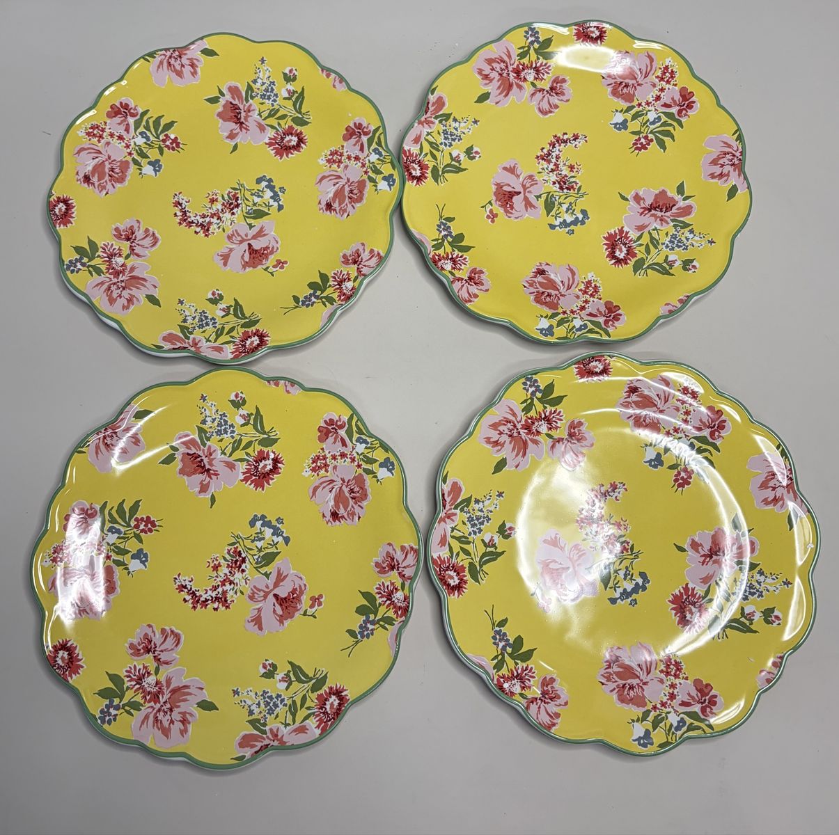 English Garden 9” Plates - Set of 4