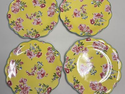 English Garden 9” Plates - Set of 4