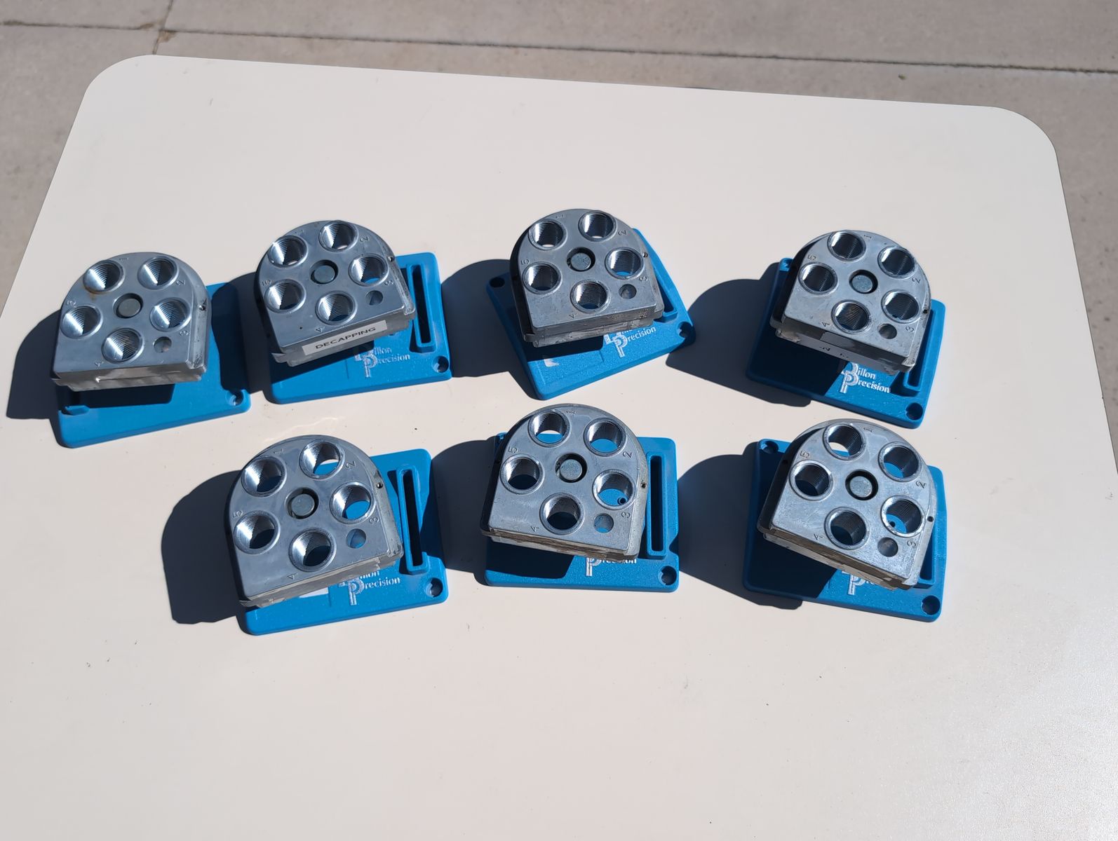 Dillon 650 Tool Heads and Stands