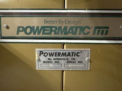 Powermatic Shaper