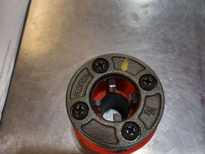 Ridgid 1/2 pipe die head