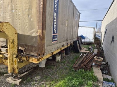 Container with trailer for sale