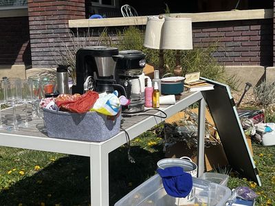 Yard sale TODAY until 2PM