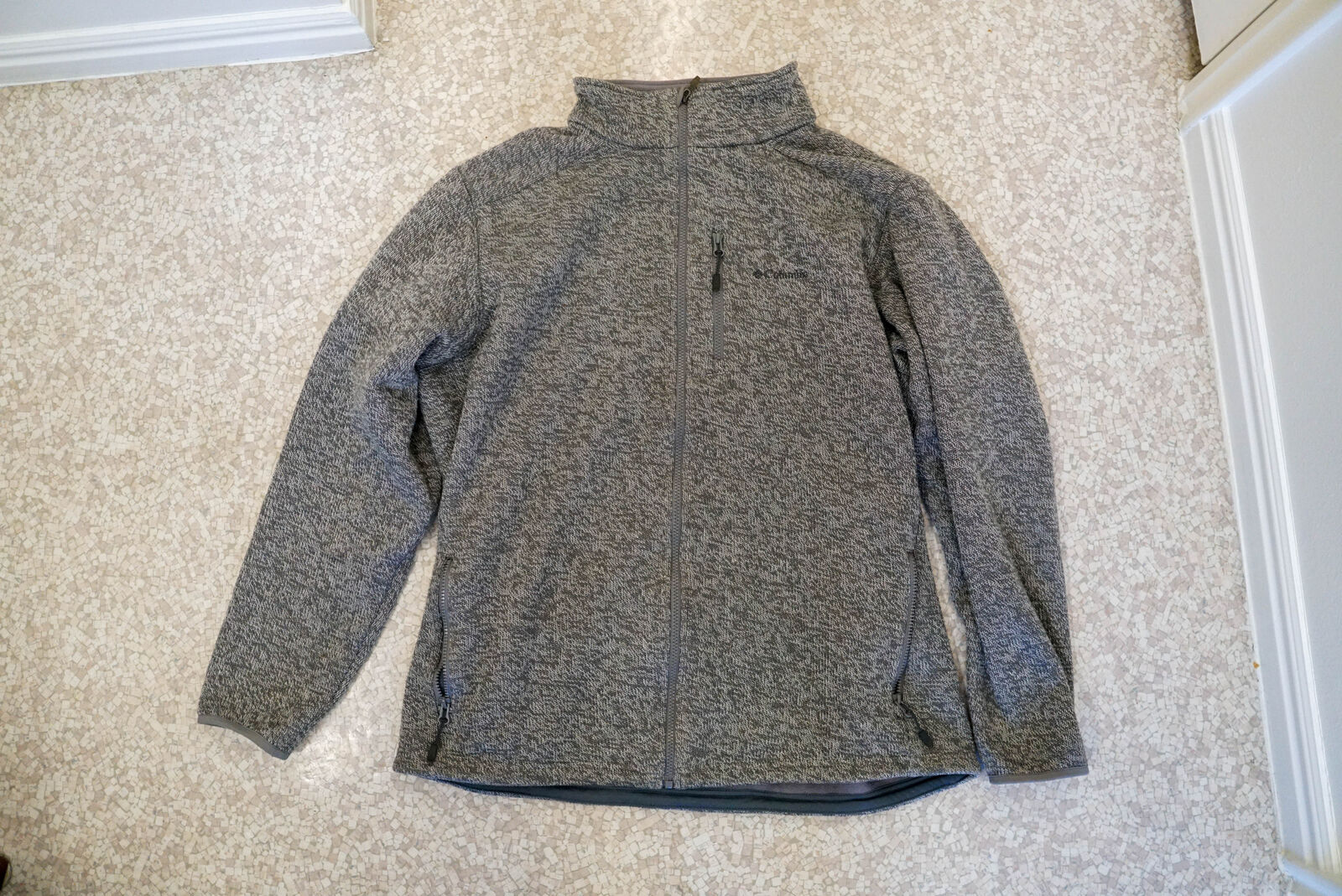 Columbia Men's Sweater Full Zip Jacket