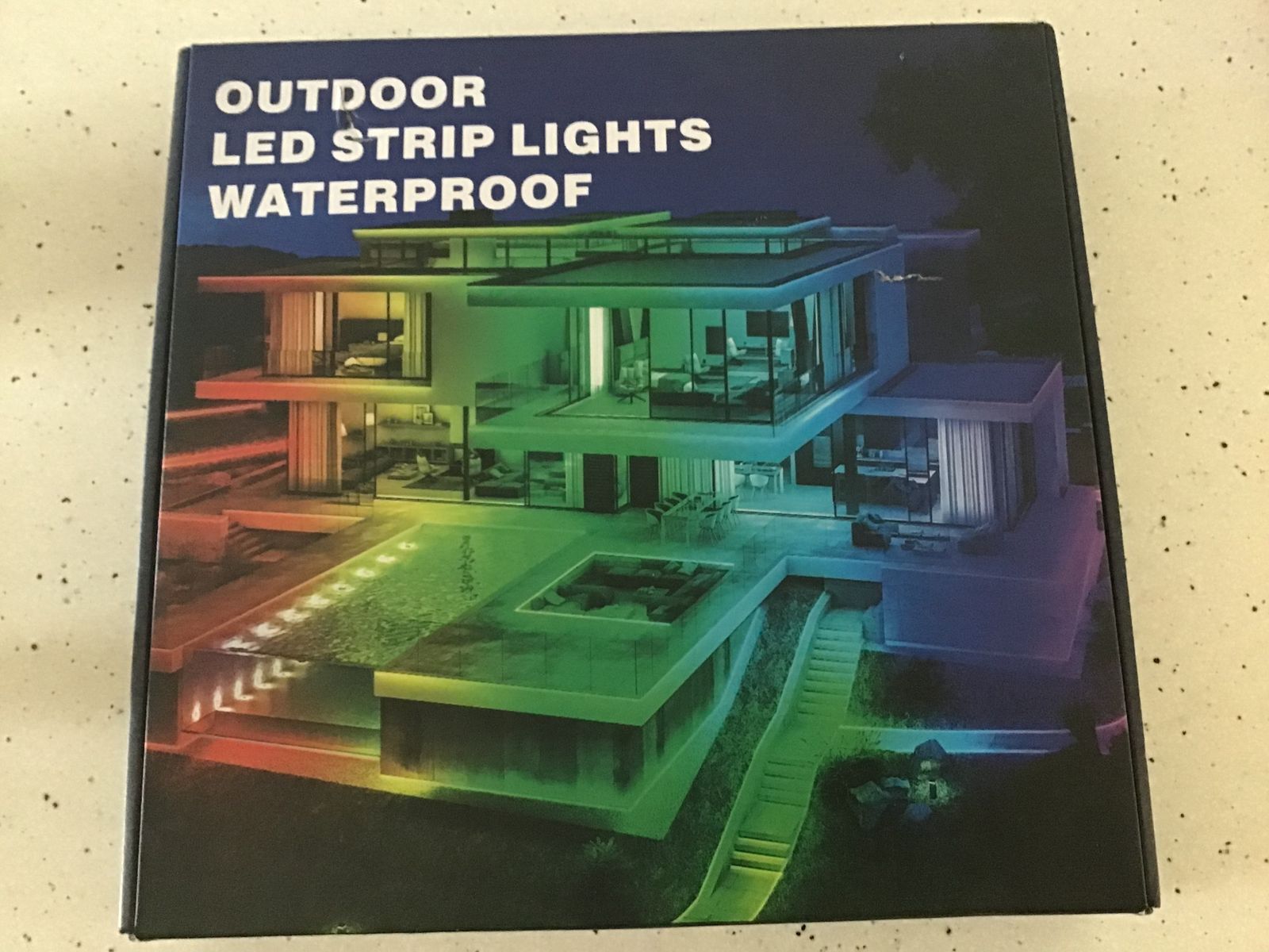 Outdoor strip lighting