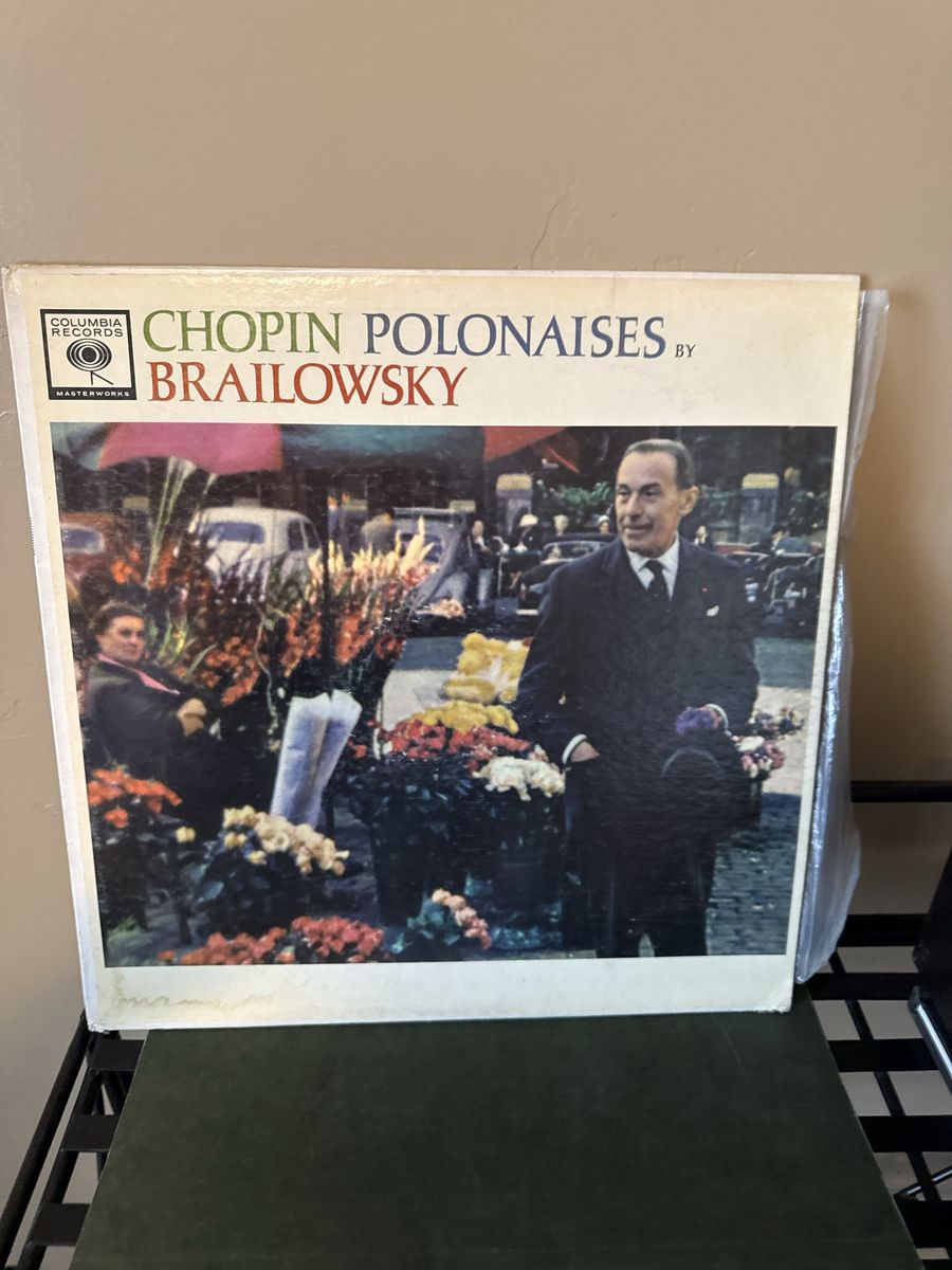 Chopin Polonaises by Brailowsky Columbia Masterworks Vinyl Record