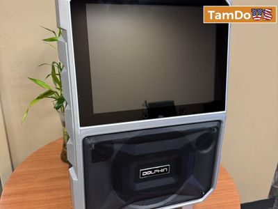 Dolphin KB-85R Portable Karaoke Machine | 14" Tablet, Voice Modulation, HDMI,