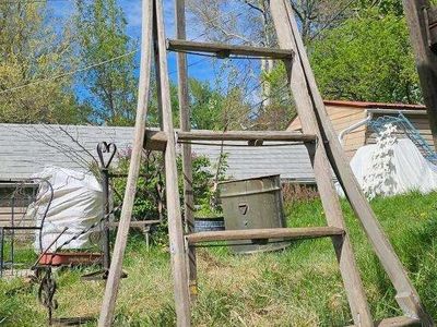 Vintage Wooden Ladders -2