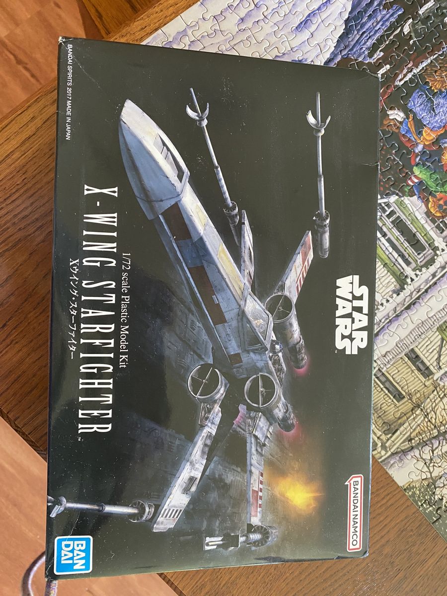 Star Wars model x-wing star fighter