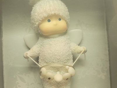 Department 56 Snowbabies & Snowman Christmas Ornaments Lot of 5 ornaments in total