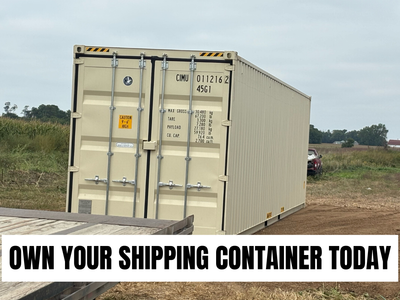 Shipping Container 40ft High Cube – Idaho – One Trip