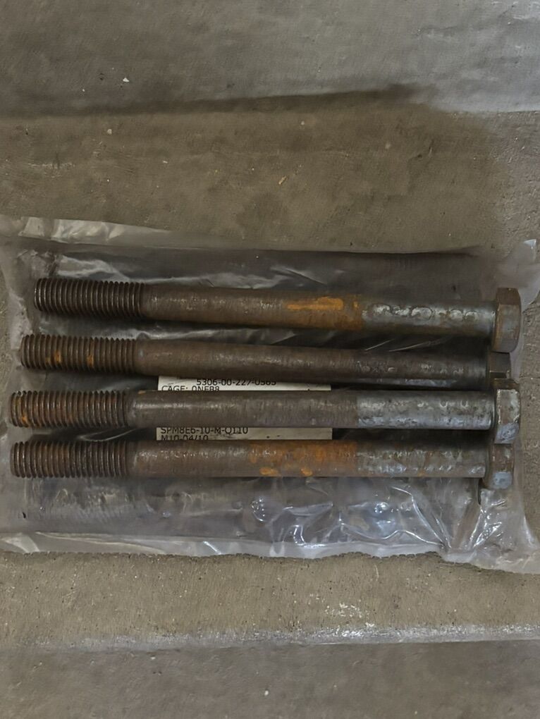 (Bag of 10)  Machine Bolts 5/8-11TPI