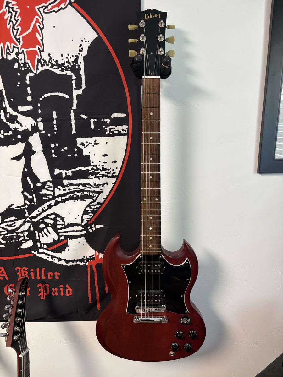 Gibson SG Special Electric Guitar - Cherry Red Finish, Dual Humbuckers