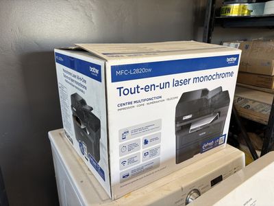 Brother MFC-L2820DW Monochrome Laser All-in-One Printer - Print, Copy, Scan, Fax - Wireless