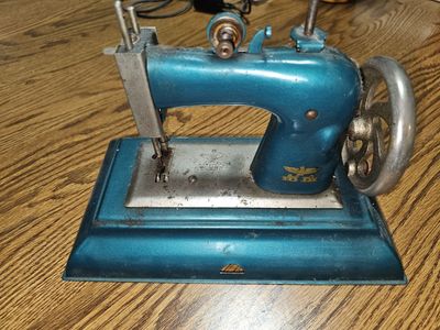 Rare Antique Casige Toy Sewing Machine – Made in Germany (British Zone)