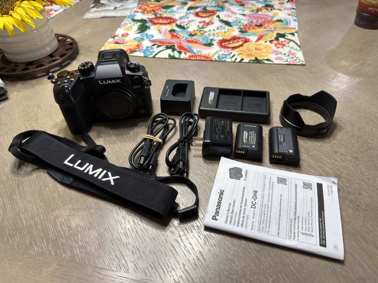 Panasonic LUMIX DC-GH6 Mirrorless MFT Camera (Body + Accessories)