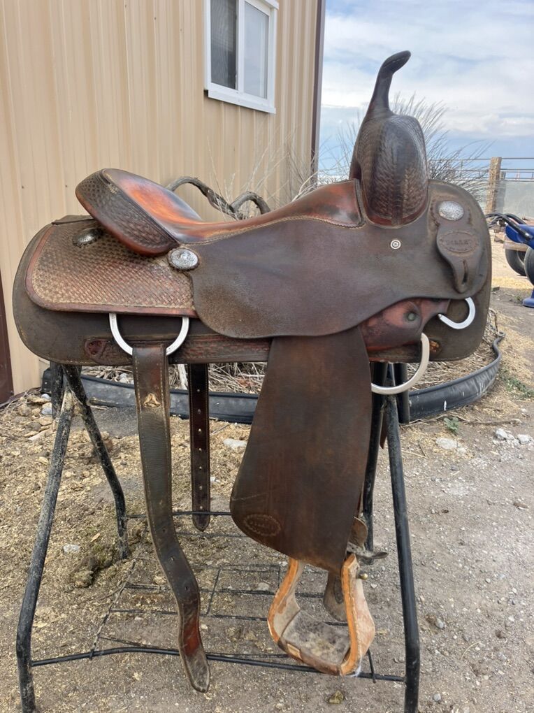 16In Tim Piland Cutting Saddle