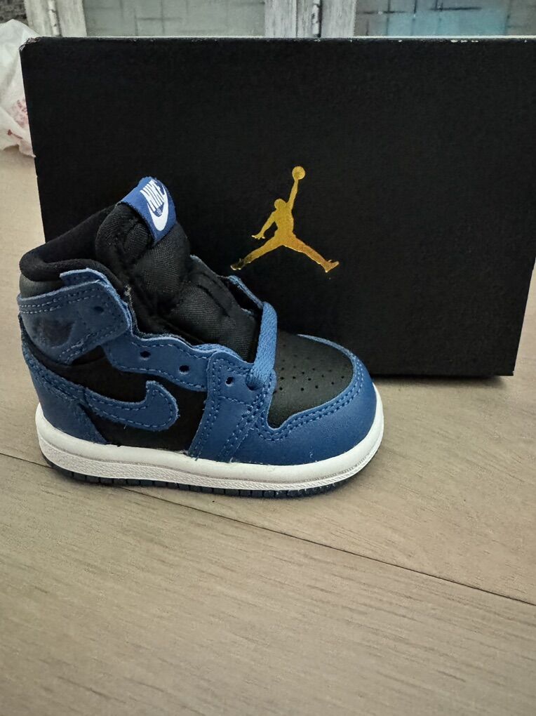Nike Jordan 1 Retro High OG Marina Blue Toddler 3c
