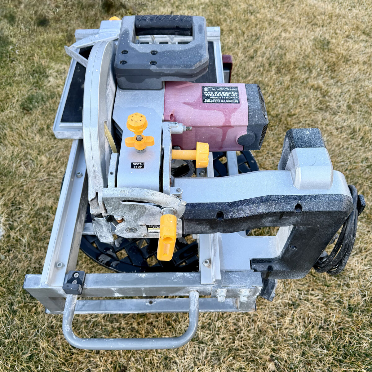 2.5 HP 10” Tile & Brick Saw w/ Stand – Industrial