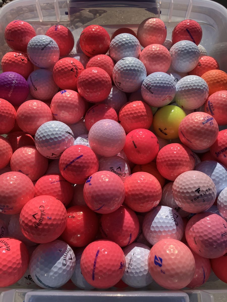 20 - EXCELLENT CONDITION LADIES GOLF BALLS