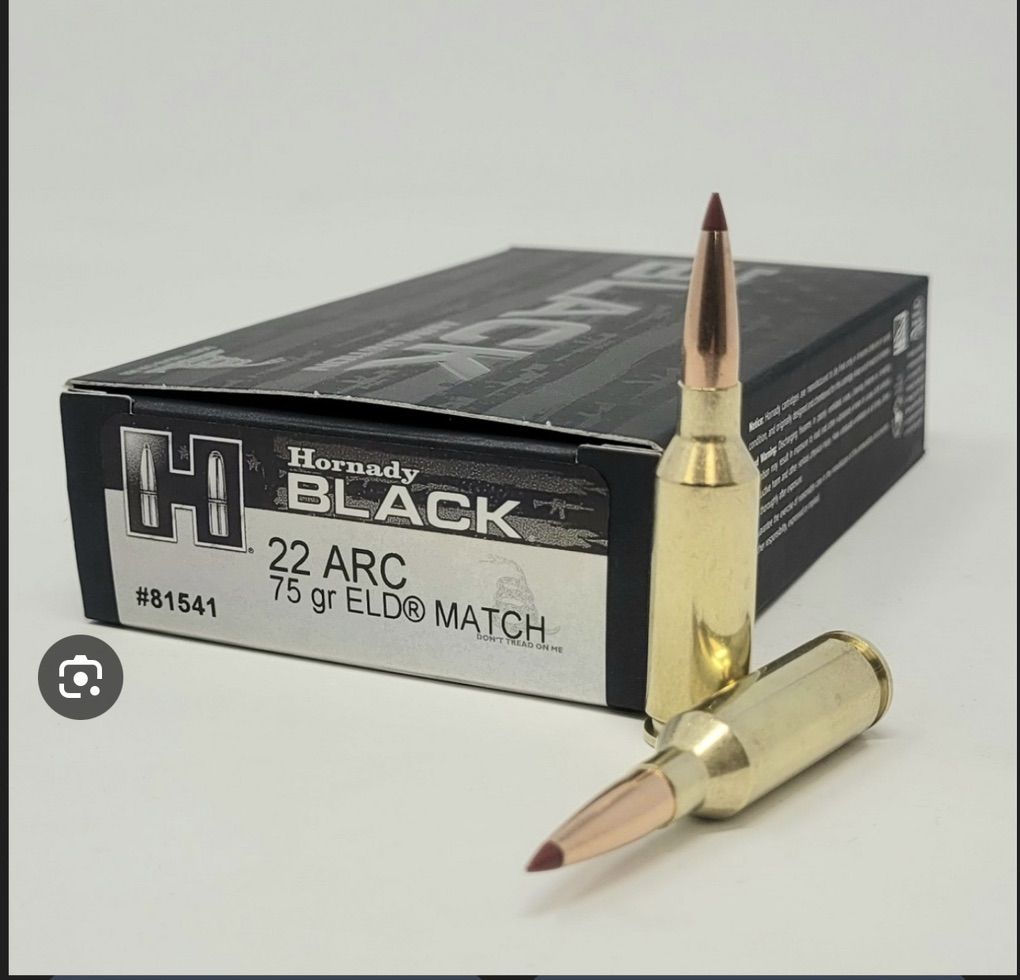 22 ARC Hornady Black 75g