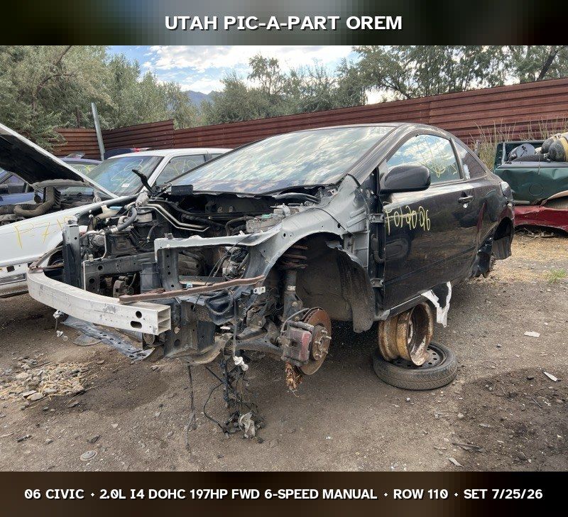 New Arrival - 2006 Honda Civic FA Parts - UTPAP Orem