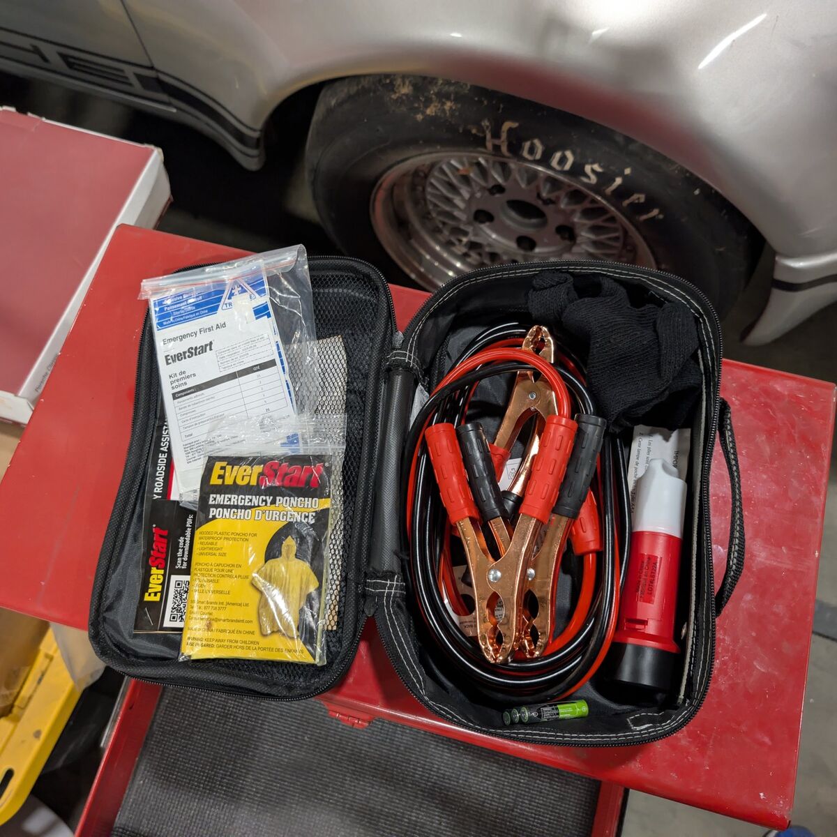 Everstart Roadside Kit: Jumper Cables etc