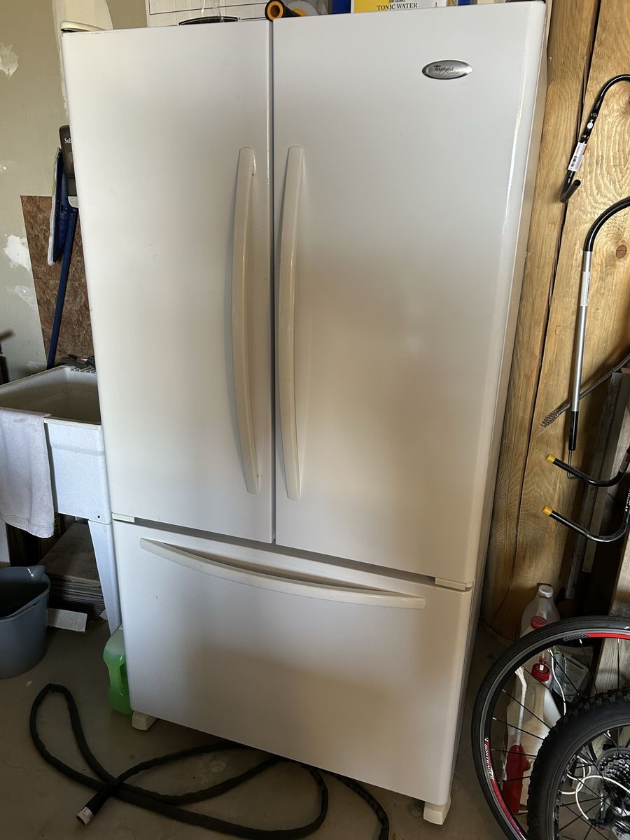 Whirlpool Gold White French Door Refrigerator with Bottom Freezer