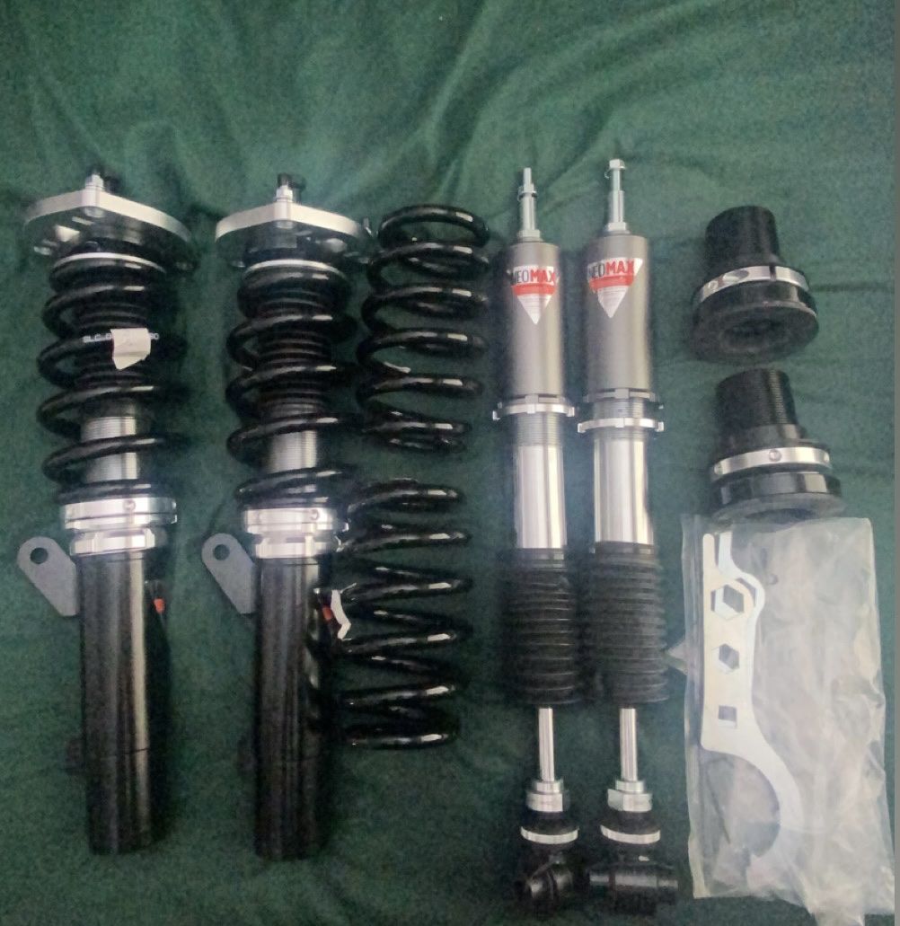 Silver's NEOMAX Coilovers Suspension Kit Mono Tube 24 Levels Damping Adjustability