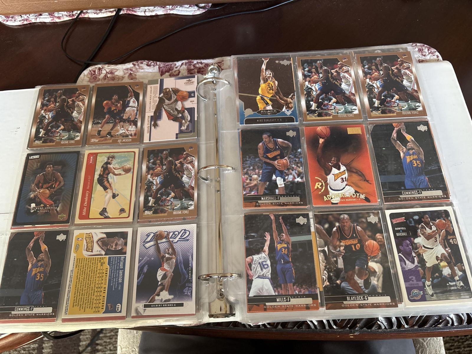 Warriors And Timberwolves Card Collection