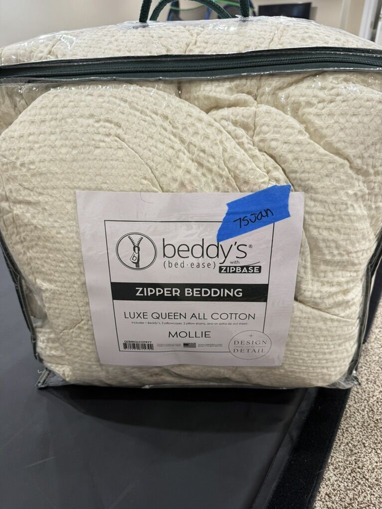 Beddys QUEEN Mollie Cotton Zipbase