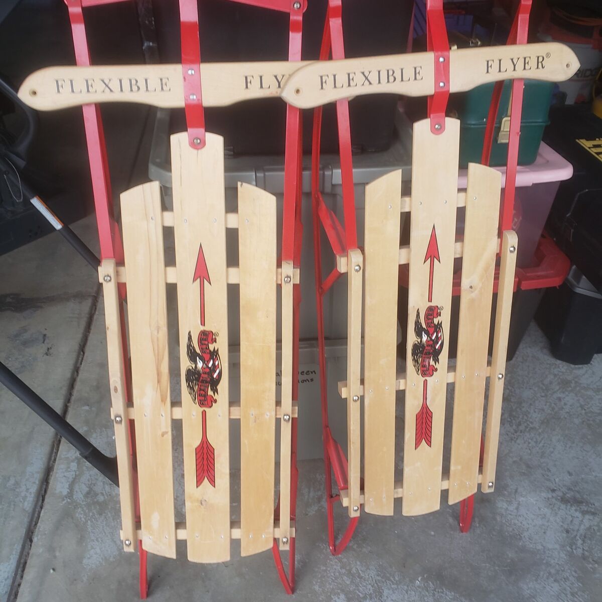 VERY NICE FLEXIBLE FLYER SLEDS