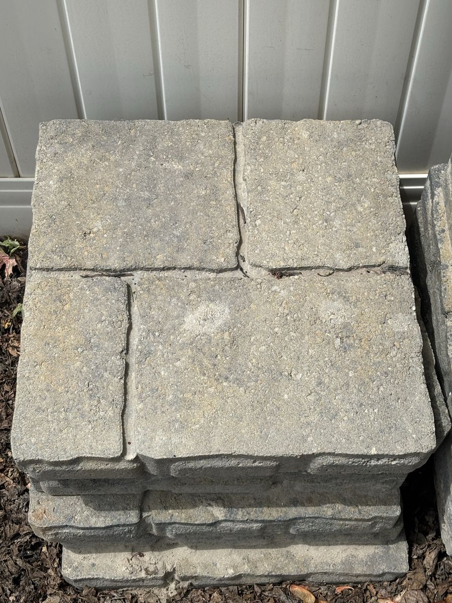 15 1/2” x 15 1/2” Pavers