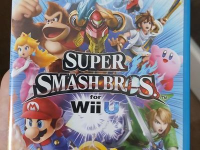 Super Smash Bros. for Wii U Nintendo Video Game - Disc and Case Included