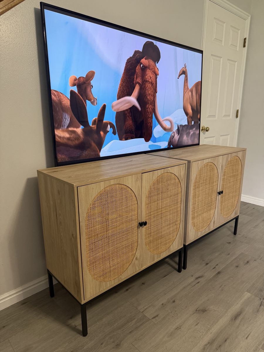Rattan TV Stand