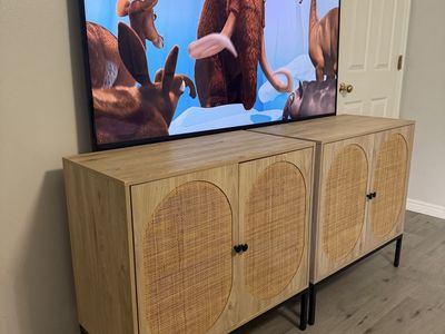 Rattan TV Stand