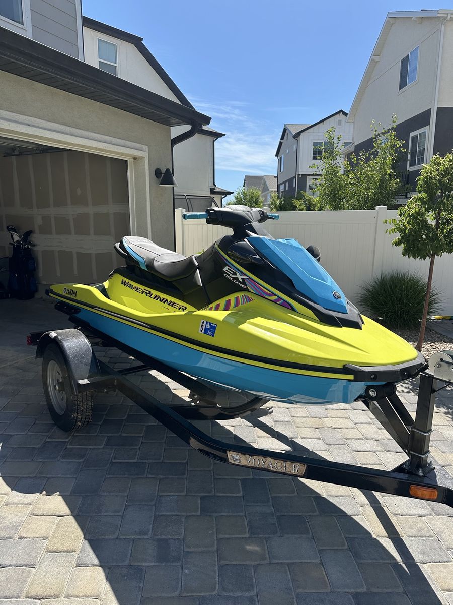 2024 Yamaha EX Deluxe + Trailer – Only 3 Uses – $8500
