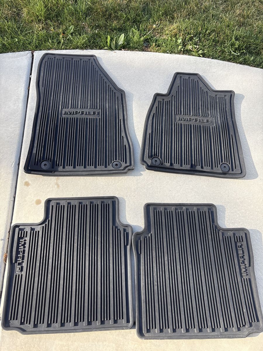 All weather floor mats/Chevy Impala