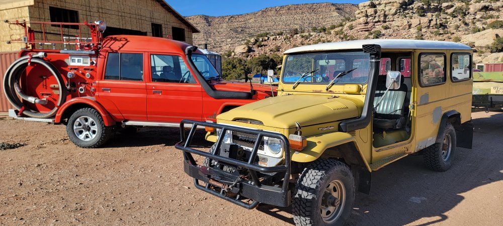 Toyota land cruiser parts.