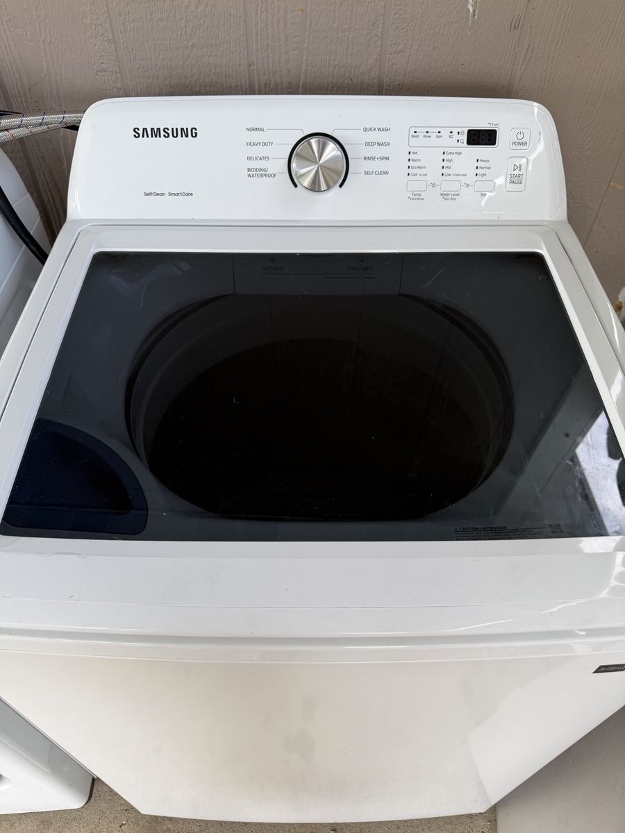 Samsung Top-Load Washing Machine in White