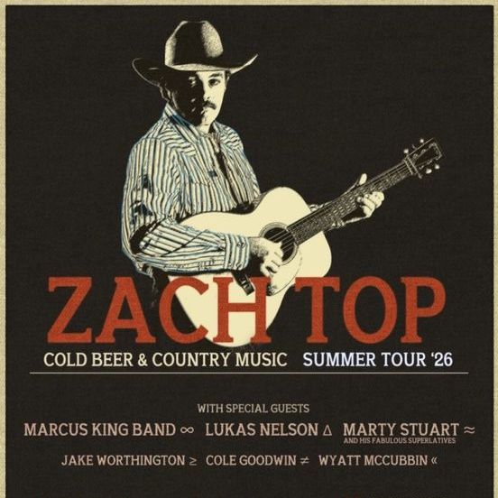 4 Zach Top Tickets