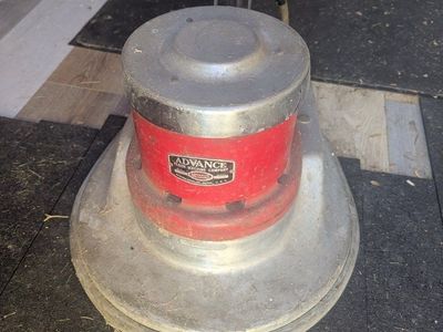 Advance Floor Machine Company Industrial Heavy Duty Floor Buffer and Polisher