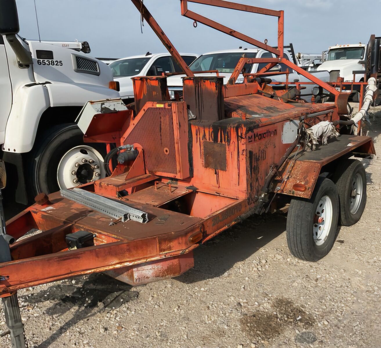 Marathon Kera Asphalt Kettle, Pothole Patcher, Crack Sealer, Tank Trailer, Heavy Equipment Machinery for Sale