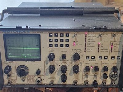 Vintage Motorola Communications System Analyzer / Service Monitor