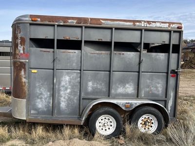 Trails west Santa Fe 2 horse slant load