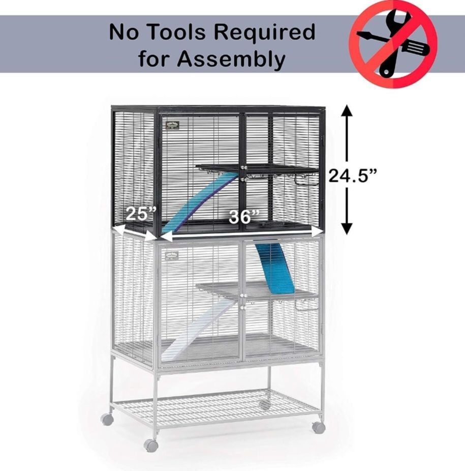NEW Midwest Homes Critter Nation ADD-ON Unit Small Animal Cage