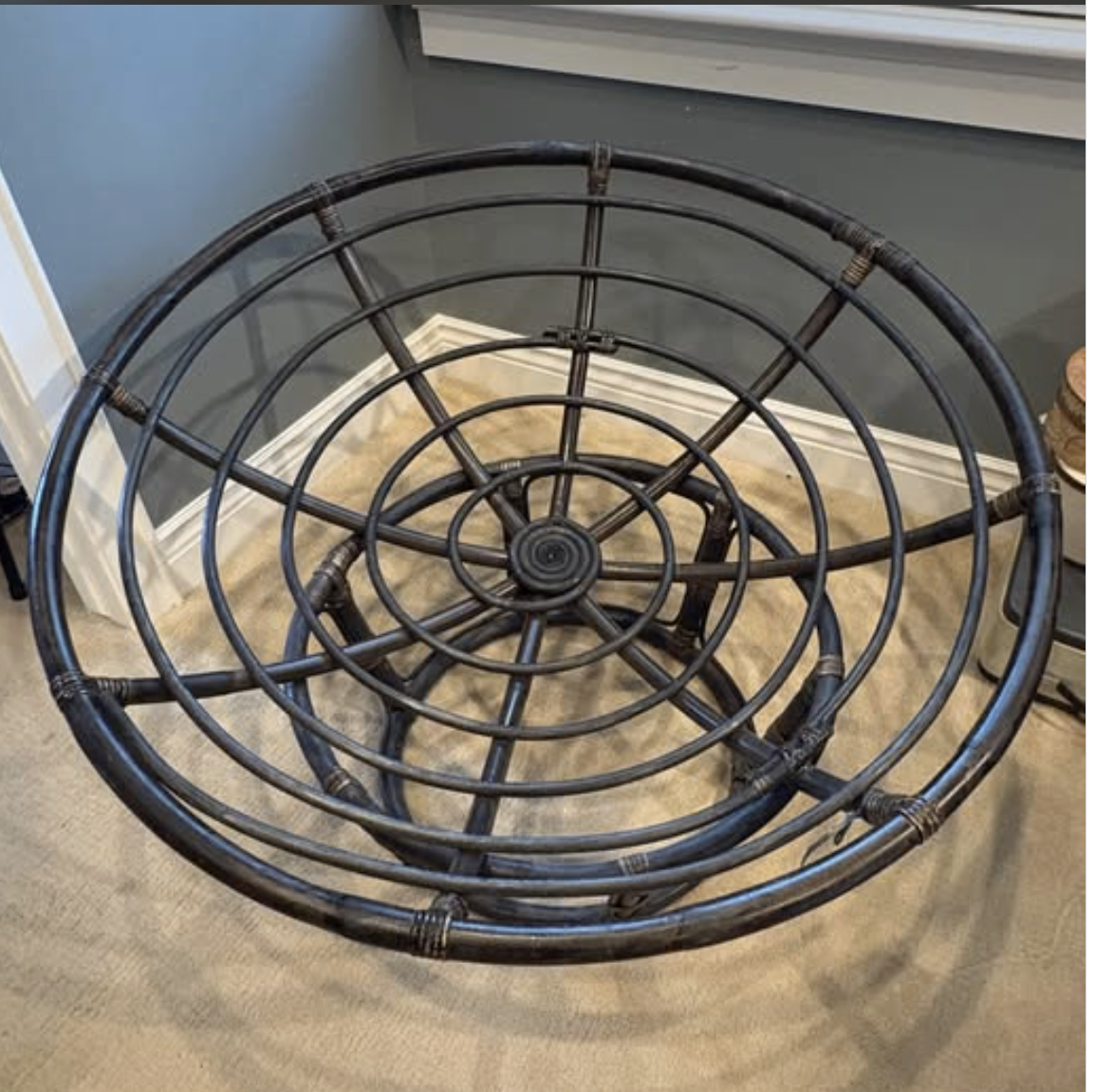 Papasan chair frame